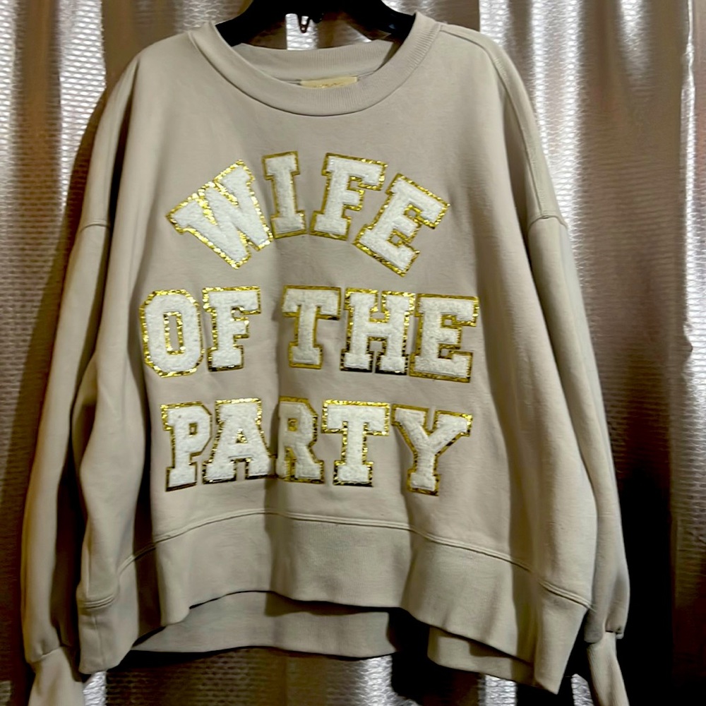 Wife of the party!